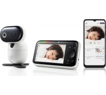 Motorola PIP1610 HD CONNECT 5.0" Wi-Fi HD Motorized Video Baby Monitor, White/Black 505537471422