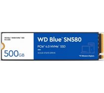 Western Digital Blue SN580 M.2 500 GB PCI Express 4.0 TLC NVMe WDS500G3B0E