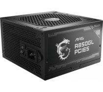 MSI MAG A850GL PCIE5 power supply unit 850 W 20+4 pin ATX Black 306-7ZP8A11-CE0