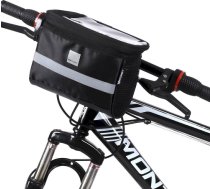 Wozinsky bicycle handlebar bag 2L black (WBB12BK) WBB12BK