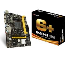Biostar B450MH motherboard AMD B450 Socket AM4 micro ATX B450MH
