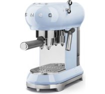 Smeg ECF01PBEU Pastel blue 50's Style Aesthetic Espresso Manual Coffee Machine ECF01PBEU