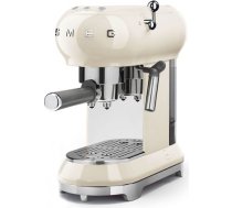 Smeg ECF01CREU Cream 50's Style Aesthetic Espresso Manual Coffee Machine ECF01CREU