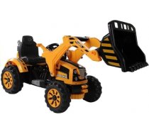 Lean Sport Elektromobilis traktors-ekskavators ar kausu, oranžs 3405