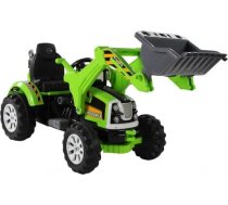 Lean Sport Elektromobilis traktors-ekskavators ar kausu, zaļš 3404