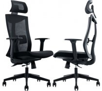 Mozos Ergo-F – melns ergonomisks biroja krēsls ERGO-F