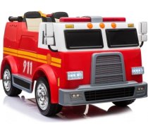 Lean Cars Fire Truck Red - Electric Ride On Car 3923-UNIW