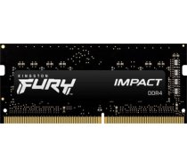 Kingston Fury Impact, SODIMM, DDR4, 8 GB, 3200 MHz, CL20 (KF432S20IB/8) KF432S20IB/8