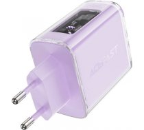 Wall charger Acefast A45, 2x USB-C, 1xUSB-A, 65W PD (violet) A45 PURPLE ALFALFA