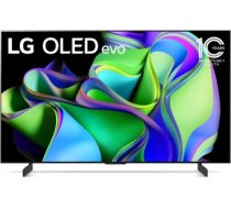 LG OLED42C31LA 42" (106 cm), Smart TV, webOS 23, 4K UHD OLED, 3840 x 2160, Wi-Fi OLED42C31LA