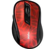 Rapoo M500 Silent Multi-mode wireless red, USB/Bluetooth 18589