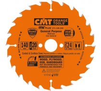 Griešanas disks kokam CMT ITK-Plus® 271; 140x1,8x20; Z24; 15° 271.140.24H