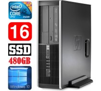 HP 8100 Elite SFF i5-650 16GB 480SSD DVD WIN10 PG5330