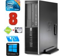 HP 8100 Elite SFF i5-650 8GB 120SSD+2TB DVD WIN10 RW5276