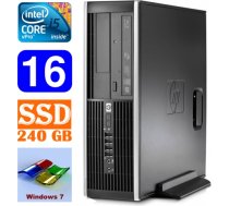 HP 8100 Elite SFF i5-650 16GB 240SSD DVD WIN7Pro PG5246