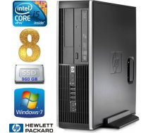HP 8100 Elite SFF i5-650 8GB 960SSD DVD WIN7Pro RW5226