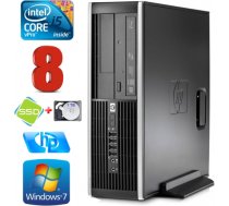 HP 8100 Elite SFF i5-650 8GB 120SSD+1TB DVD WIN7Pro RW5200