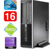 HP 8100 Elite SFF i5-650 16GB 120SSD DVD WIN10Pro RW5383