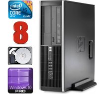 HP 8100 Elite SFF i5-650 8GB 250GB DVD WIN10Pro RW5379