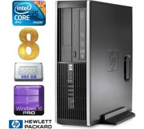 HP 8100 Elite SFF i5-650 8GB 960SSD DVD WIN10Pro RW5376