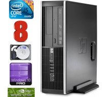 HP 8100 Elite SFF i5-650 8GB 1TB GT1030 2GB DVD WIN10Pro RW5355