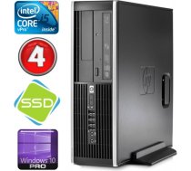 HP 8100 Elite SFF i5-650 4GB 120SSD DVD WIN10Pro RW5340