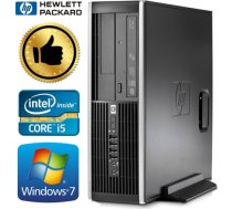 HP 8100 Elite SFF i5-650 8GB 240SSD+250GB GT1030 2GB DVD WIN7Pro RW9636W7