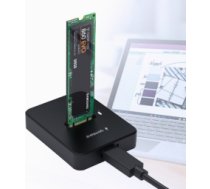 Dokstacija Gembird Desktop USB Type-C M.2 SATA & NVME SSD Drive Docking Station DD-U3M2