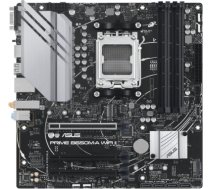 Asus PRIME B650M-A WIFI II Processor family AMD, Processor socket AM5, DDR5 DIMM, Memory slots 4, Supported hard disk drive interfaces SATA, M.2, Number of SATA connectors 4, Chipset AMD B650, mATX 90MB1EG0-M0EAY0