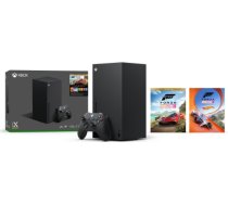 Microsoft Xbox Series X 1TB Spēļu Konsole + FORZA HORIZON 5 RRT-00059