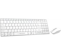 Esperanza EK122W keyboard RF Wireless QWERTY White EK122W