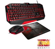 Spirit Of Gamer PRO-K3 Gaming Keyboard Red CLA-PK3RE-UK