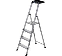 Krause Secury Folding ladder silver 126528