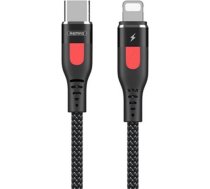Cable USB-C do Lightning Remax Lesu Pro, 1m (black) RC-188I