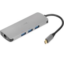 IBOX HUB USB IUH3RJ4K USB3.2 LAN HDMI 4K PD100W IUH3RJ4K