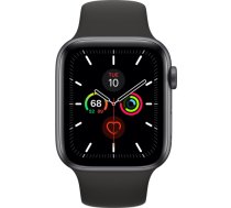 Apple Watch Series 5 44mm Stainless steel GPS+Cellular - Space Black (Atjaunināts, stāvoklis kā jauns) G99ZD4T4MLF3