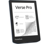 E-Reader POCKETBOOK Verse Pro 6" 1072x1448 1xUSB-C Wireless LAN Bluetooth Azure PB634-A-WW PB634-A-WW