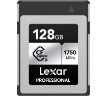 Lexar memory card Pro CFexpress 128GB Type B Silver LCXEXSL128G-RNENG