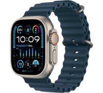 Apple Watch Ultra 2 GPS + Cellular, 49mm Titanium Case with Blue Ocean Band MREG3EL/A