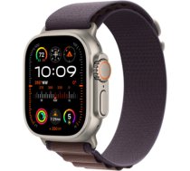 Apple Watch Ultra 2 GPS + Cellular, 49mm Titanium Case with Indigo Alpine Loop - Small MRER3EL/A