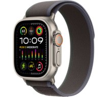 Apple Watch Ultra 2 GPS + Cellular, 49mm Titanium Case with Blue/ Black Trail Loop - S/ M MRF53EL/A