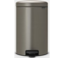 BRABANTIA atkritumu tvertne ar pedāli NewIcon, 20 l, Platinum - 114045 114045