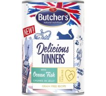 BUTCHER'S Delicious dinners Ocean Fish Chunks in jelly - wet cat food - 400 g