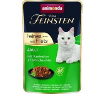 ANIMONDA vom Feinsten Rabbit - wet cat food - 85 g