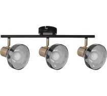 Activejet LISA triple spotlight black-gold ceiling wall lamp E14 wall lamp for living room AJE-LISA 3P