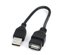 Gembird USB 2.0 A- A-socket 0.15M cable black CCP-USB2-AMAF-0.15M