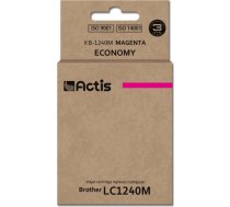 Actis KB-1240M ink for Brother printer; Brother LC1240M/LC1220M replacement; Standard; 19 ml; magenta. KB-1240M