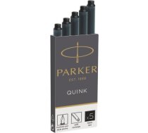 Parker Quink inktpatronen zwart, doos met 5 stuks Black 5 pc(s) 1950382