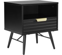 Night stand PIXAR 45x35xH50cm, black 45084