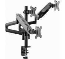 Monitora stiprinājums Gembird Desk Mounted Adjustable Mounting Arm for 3 Monitors MA-DA3-01